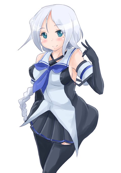 海風さん来てくれないので描いたら出る理論で描いてみる 