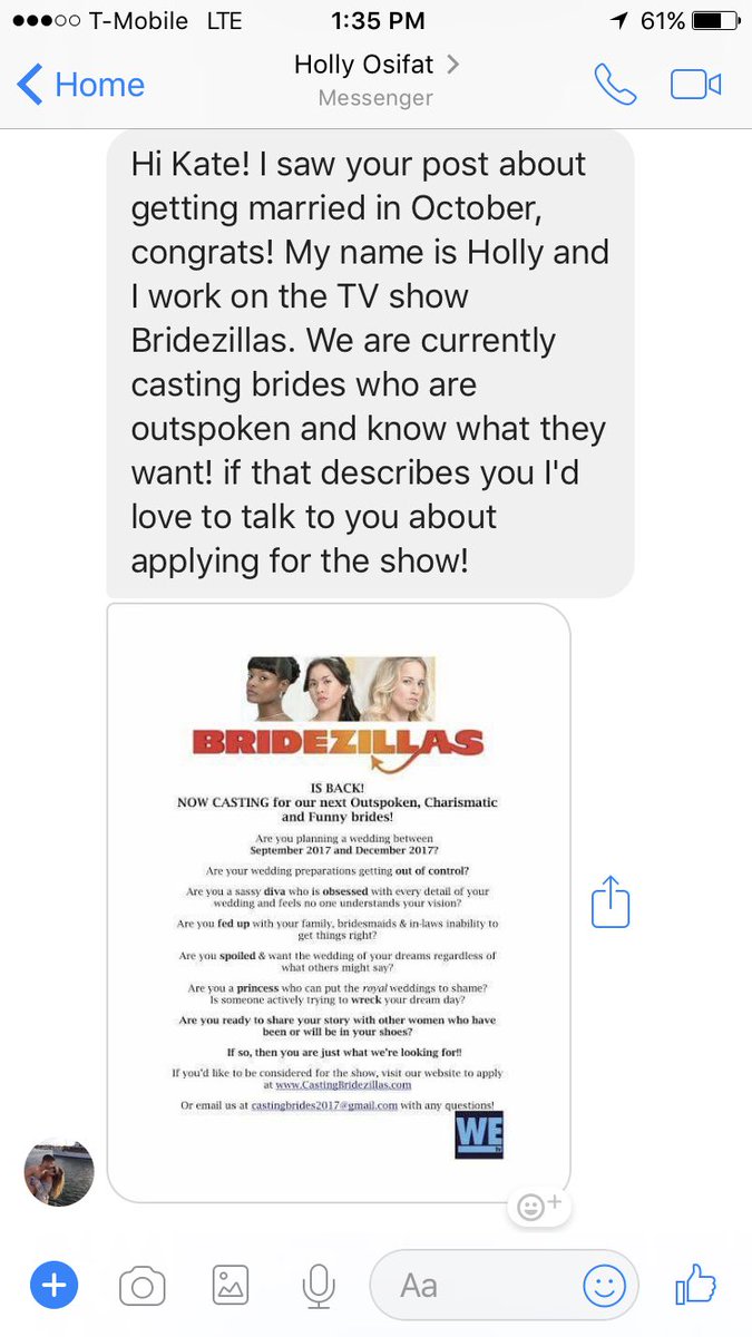 kflan747's tweet photo. So this just happened. Umm I don't think I'm what pure looking for though. #idc #weddingprobs #notabridezilla https://t.co/txyqDvY7gA