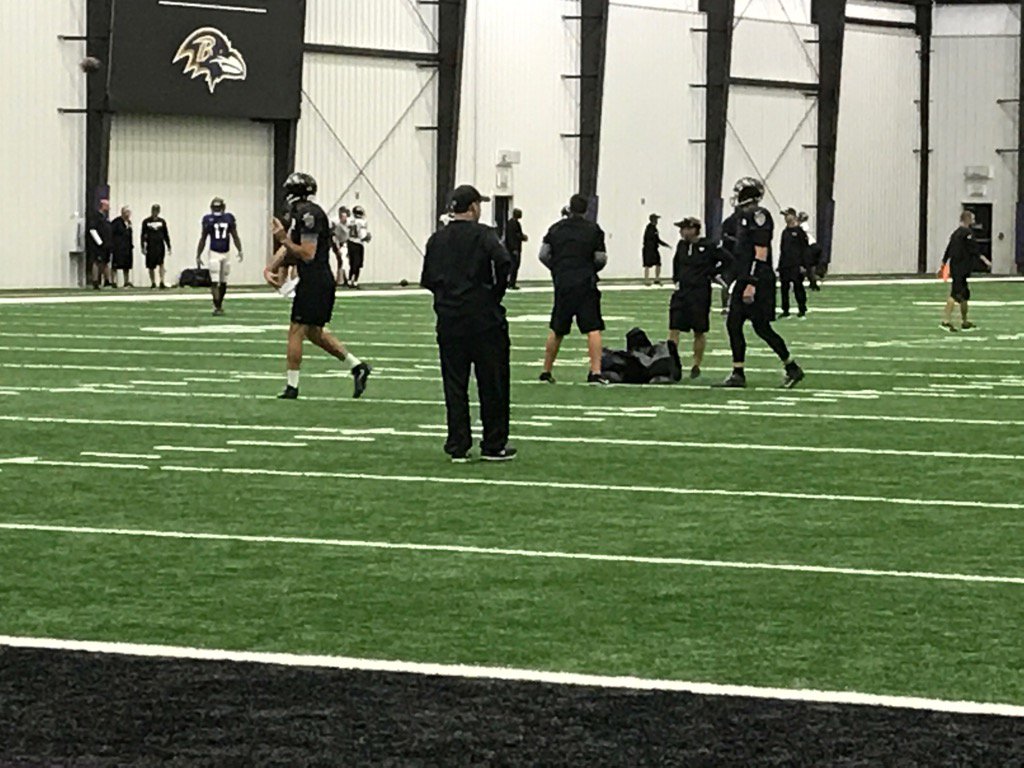 Jeff Zrebiec on Twitter "Flacco looked fine making all throws