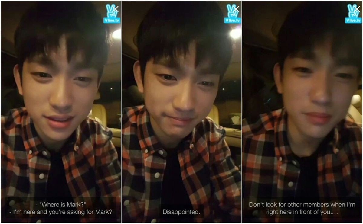 jyprdsdef's tweet photo. Petite leçon de morale et de respect par Park Jinyoung qui reste toujours franc avec ses fans. Je l'aime énormément. https://t.co/upCfntP2Bi