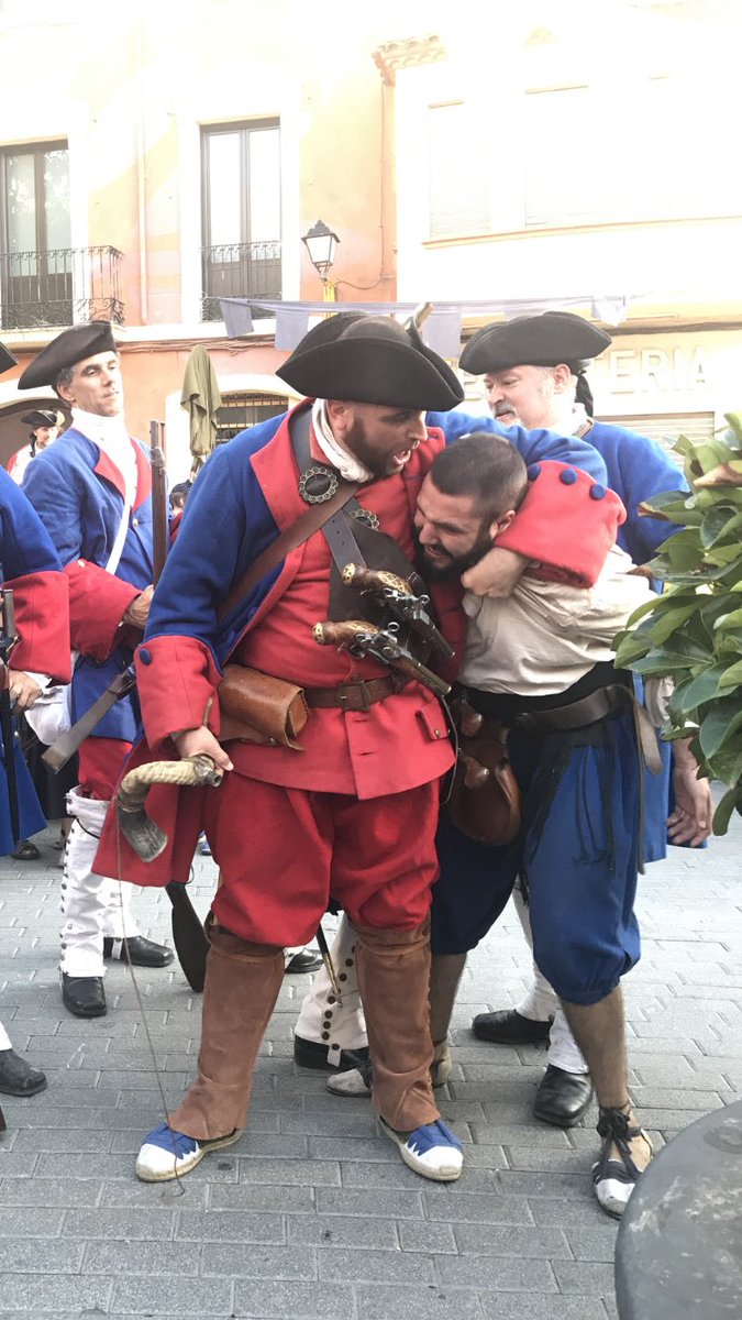 MCopons's tweet photo. Batalla i captura del capità Maria i el Roig d'Esparreguera #FestaMiquelets #Aulesa https://t.co/kJk54SCYJb