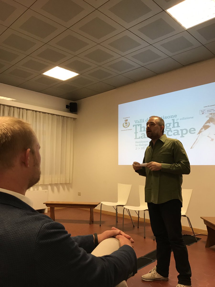 throughlandscp's tweet photo. La presentazione di #ThroughLandscape a #Tribil Superiore. #vallidelnatisone #nadiškedoline #stregna #friuli #fvg #fvglive #udine #cividale https://t.co/4ZtGNZstfF