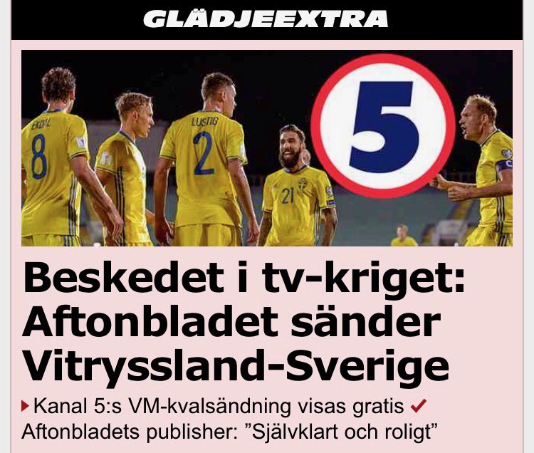Aftonbladet TV forsätter att leverera!