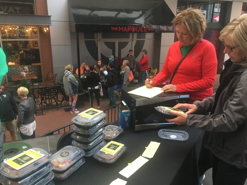 ForkYeahMeals's tweet photo. How do you keep your event staff happy? You FEED them @ForkYeahMeals. Great @CFBluegrass event down on #forthstreetlive today. https://t.co/Cd8ERgMWMI