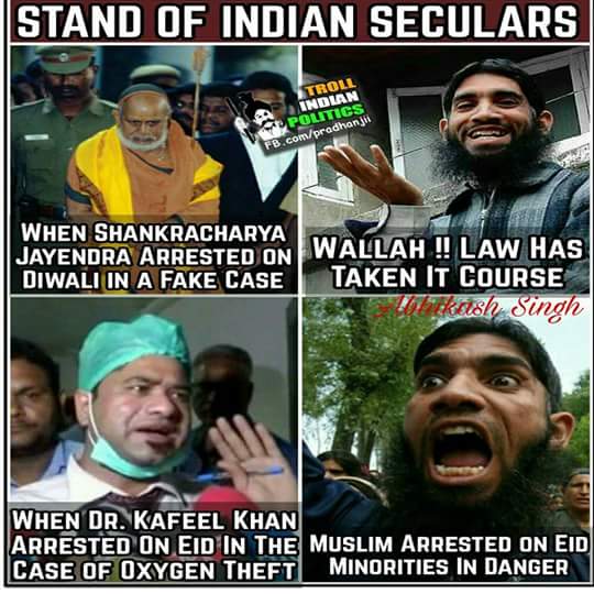DCSSN's tweet photo. #Selective_Secularism is on rise. https://t.co/i1epioVMKN