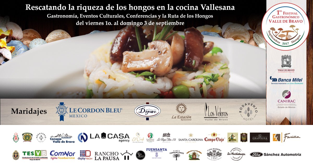 EdomexTurismo's tweet photo. Este #FinDeSemana disfruta el Festival Gastronómico de #ValleDeBravo #VenAComer Info: festivalgastronomicovalledebravo.mx https://t.co/XWn00hGbPn