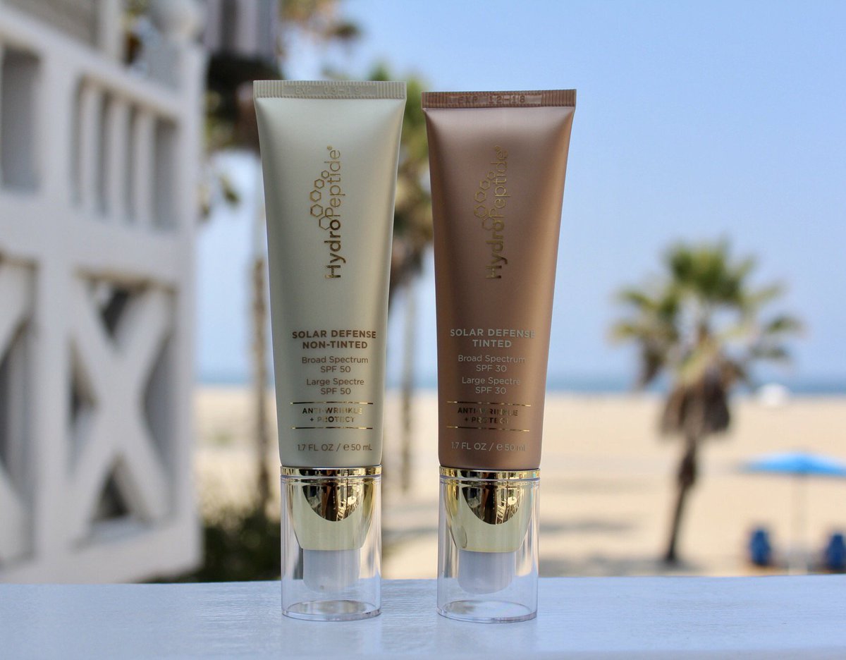 ONESpaShutters's tweet photo. We love the California sunshine but it's important to protect your skin. @HydroPeptide skin care products are available at @ONESpaShutters. https://t.co/DpQHAbLe9i