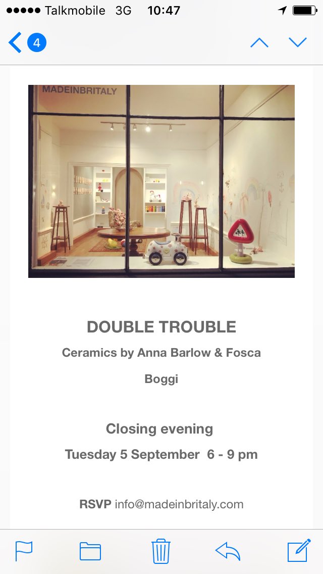 anna_barlow1's tweet photo. Come to the closing night of mine and @FoscaBoggi 's duo show next Tues https://t.co/fJLsEzeaPA 
Address, 20 Bristol Gardens, London, W9 2JQ https://t.co/SekovHM8um