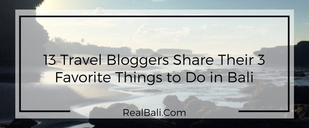 RealBali_com's tweet image. 13 Travel Bloggers Each Share Their 3 Favorite Things to Do in Bali: realbali.com/things-to-do-i… #RealBali