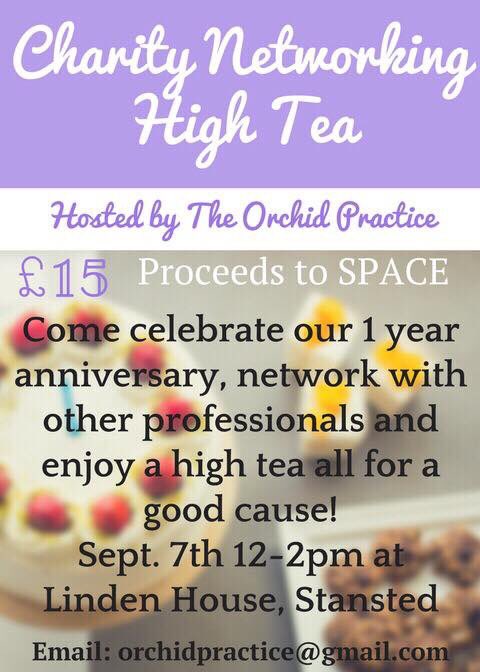 MPWTherapy's tweet photo. The Orchid Practice is 1 year old and this is how we are celebrating......#charitynetworking https://t.co/DHWj00eFpb