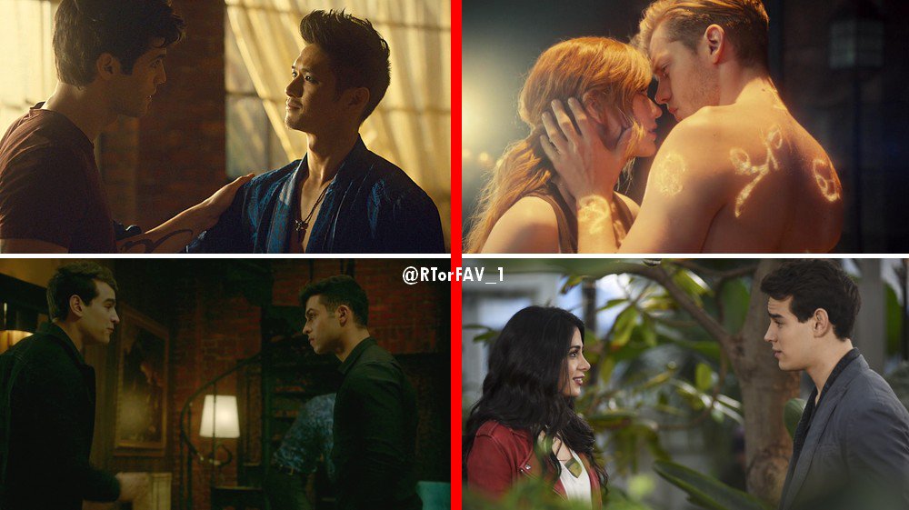 REQUESTED
RT for Malec and Saphael 
LIKE for Clace and Sizzy
