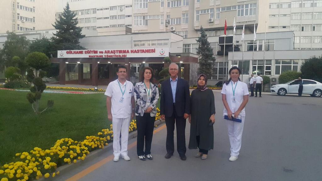 ankara1khb's tweet photo. 81il81ziyaret Halk Sağlığı Kurumu Başkanlığı Başkan Yardımcısi Uzm.Dr.Hasan Irmak Gülhane Egitim ve Arastirma Hastanesini Ziyaret etti https://t.co/KmOWWoYJSw