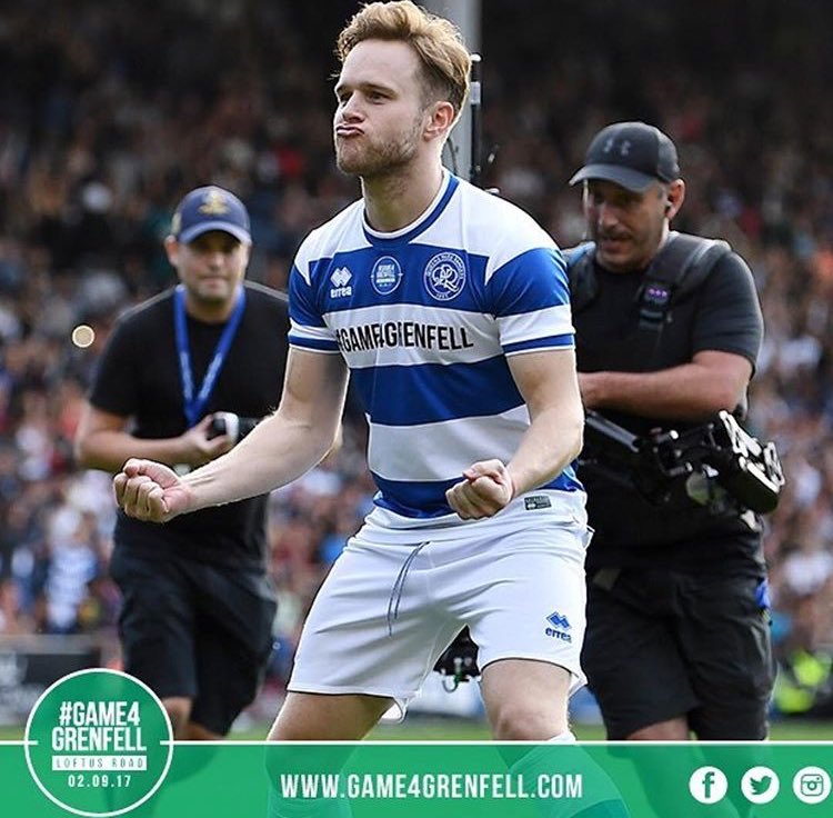 ollymurs's tweet photo. Unbelievable day! #Game4Grenfell 
The victims &amp; survivors will never be forgotten ❤️🙏🏻 https://t.co/q3RmXdlhy6