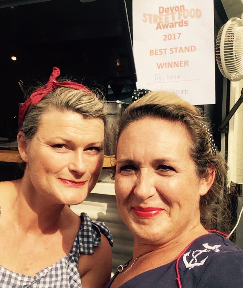 fishywives's tweet photo. Only went and won Best Dressed Stand for our Fannie @NourishFestival. #chuffed #streetfood #citroenhy xx https://t.co/TTPZyq9fRr