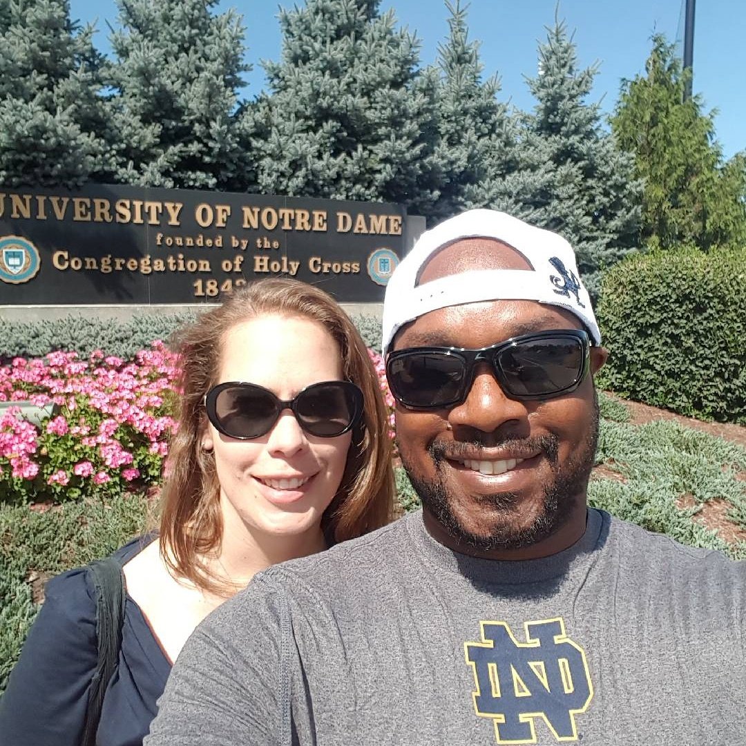 MmeLabelle's tweet photo. All the way from Toronto @NDFootball #GoIrish #BeatTemple @snickerbarslim https://t.co/g0EmfdVhHh