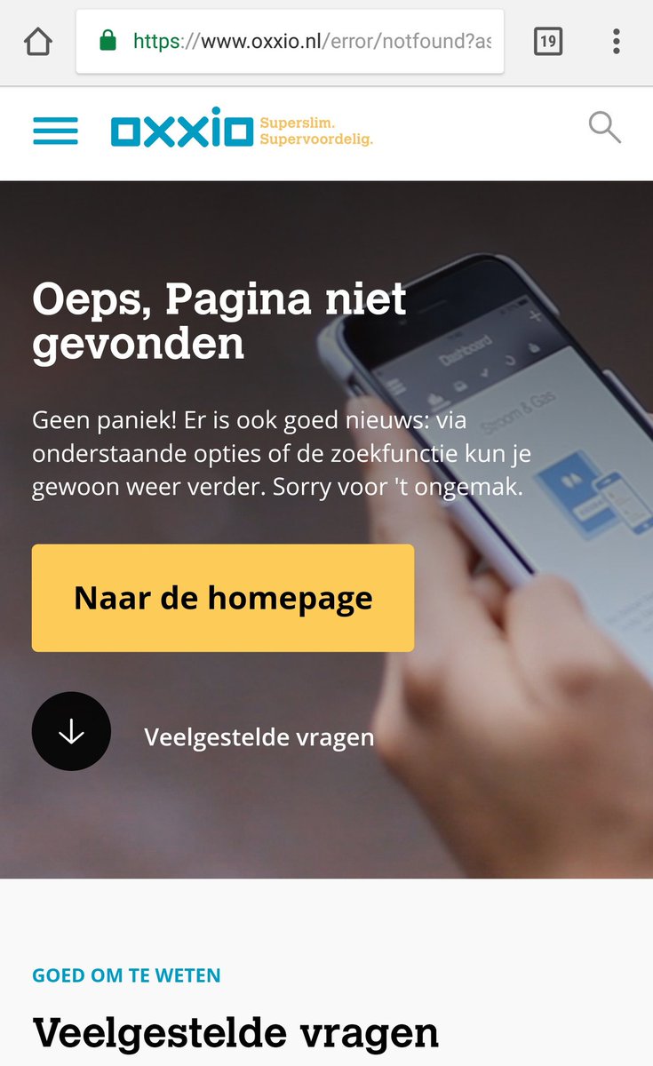 FlorisRegouin's tweet photo. Hey @Oxxio, wil graag klant worden bij jullie, maar na het afronden van bestel proces en start controle krijg ik de volgende melding...auw! https://t.co/FyWhuyC7pP