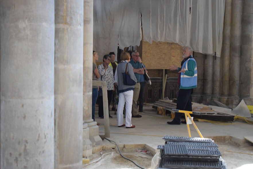 heartofstmarys's tweet photo. 52 people visited St Mary's Church, Melton Mowbray, today to view the work on the Re-ordering Project. https://t.co/Yrv3KoJfT0 https://t.co/HIZh7Mir0K