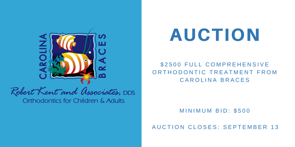 WWTA_NC's tweet photo. Braces in your future? Check out one of our Charity Classic Auction items from #CarolinaBraces. Online bids only!
https://t.co/1ltwNgsLlM https://t.co/PckLDsSWuF