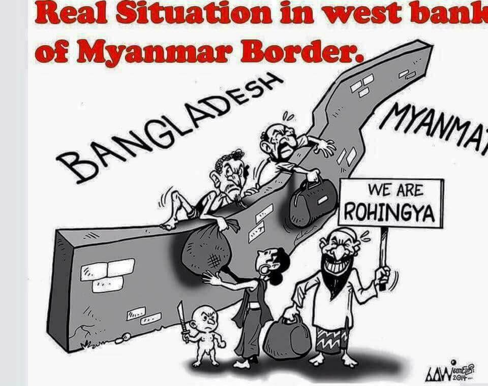 ThantZi97475435's tweet photo. Save #Arakan #Rahine State, No #Rohingya in #MYANMAR, They were from #Bangladesh #Bangali #ARSA https://t.co/Suk4yjeyFy