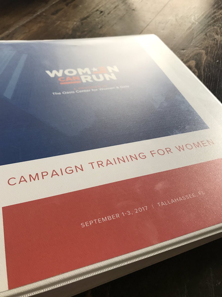 BriceBarnes's tweet photo. Great morning with Oasis Center and @StearnsWeaver teaching the fundamentals to "Launch Your Campaign". #WomenCanRun https://t.co/EAHY5GtHWe
