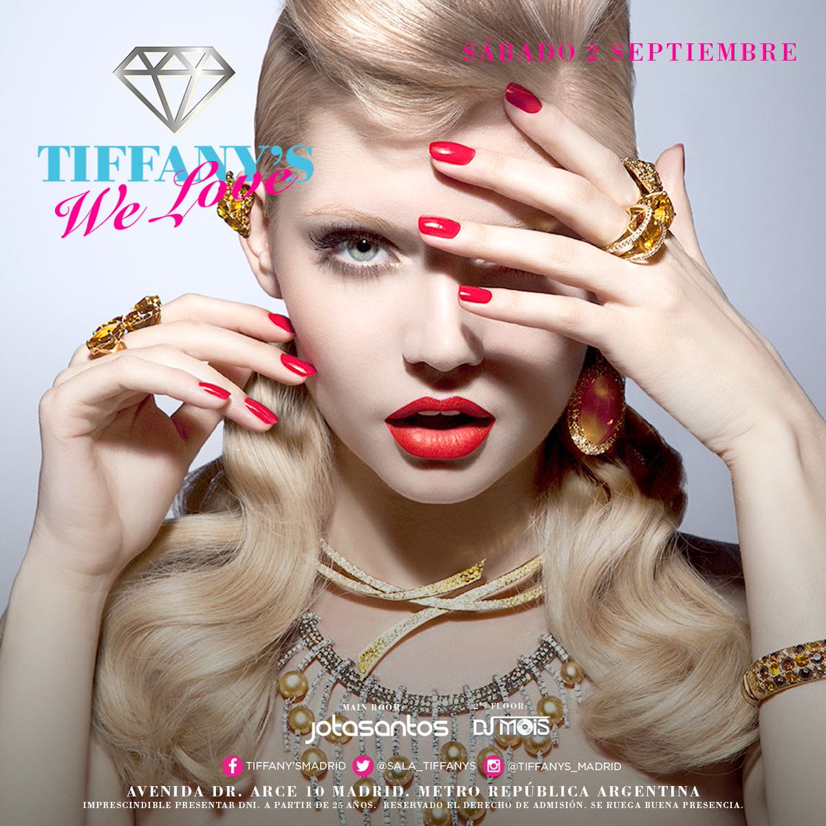 DavidCumplido's tweet photo. Hoy #Sábado la mejor #Discoteca de #Madrid es #TIFFANYS Copas Gratis y Las mejores ofertas en Reservados en 615152804 https://t.co/uYPBxadq4w