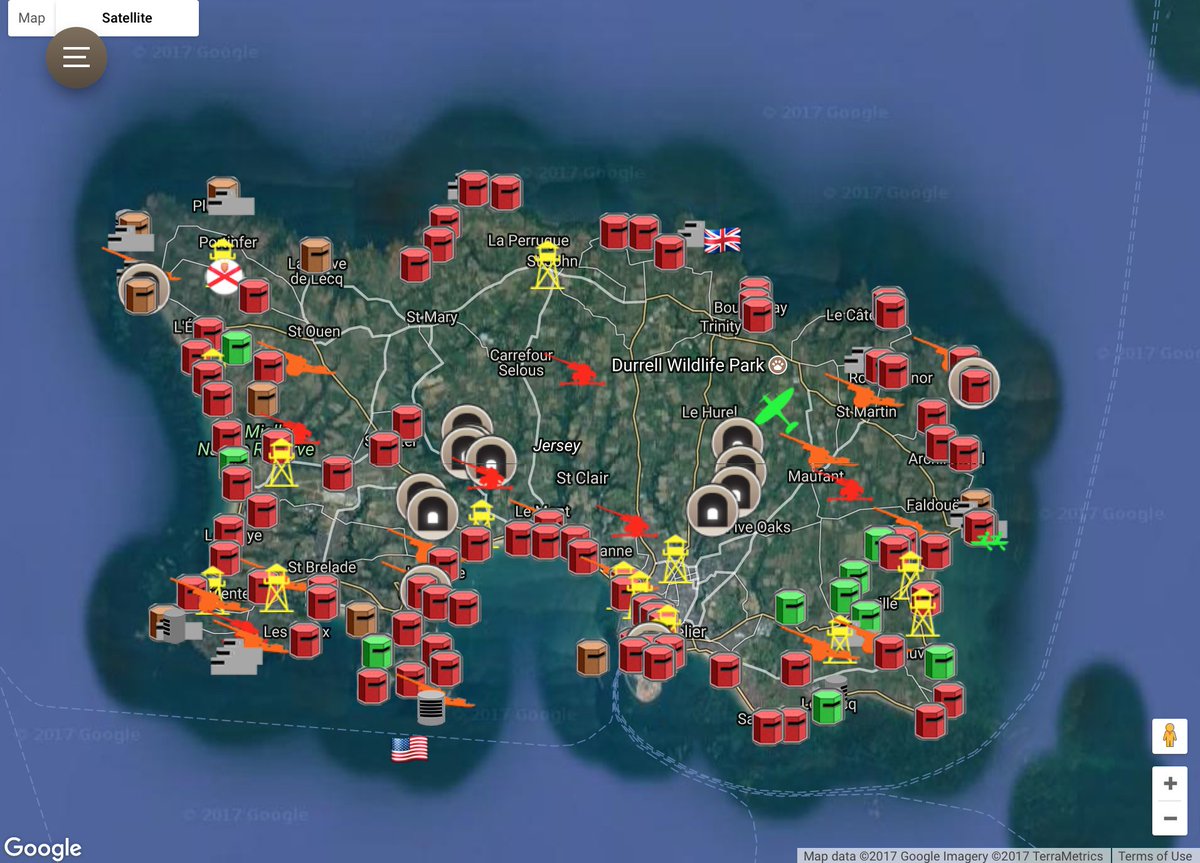 PhilMarett's tweet photo. Massive update to our Jersey Map page:
https://t.co/xwCmuUZQRh https://t.co/kkpLYDppwc
