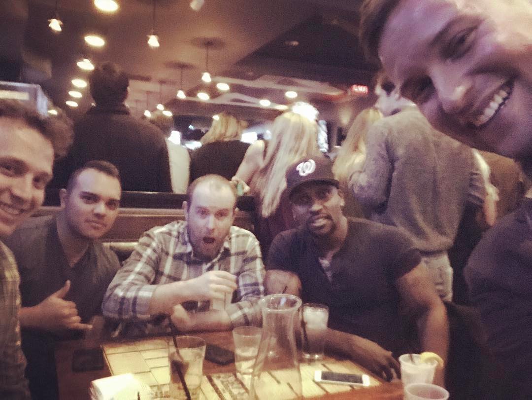 TheProspectDC's tweet photo. They're excited about the start of college football...how about you?!? #TheProspectDC #WashingtonDC #dcbar #dcweekend https://t.co/hlUzfl3cIC