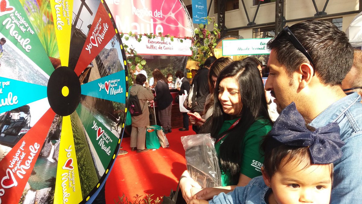 Sernatur's tweet photo. Concursa por merchandising de la Región del Maule #vyvamaule2017 ven a la feria #vyva en @EstacionMapocho https://t.co/kVJuOtLQ5u