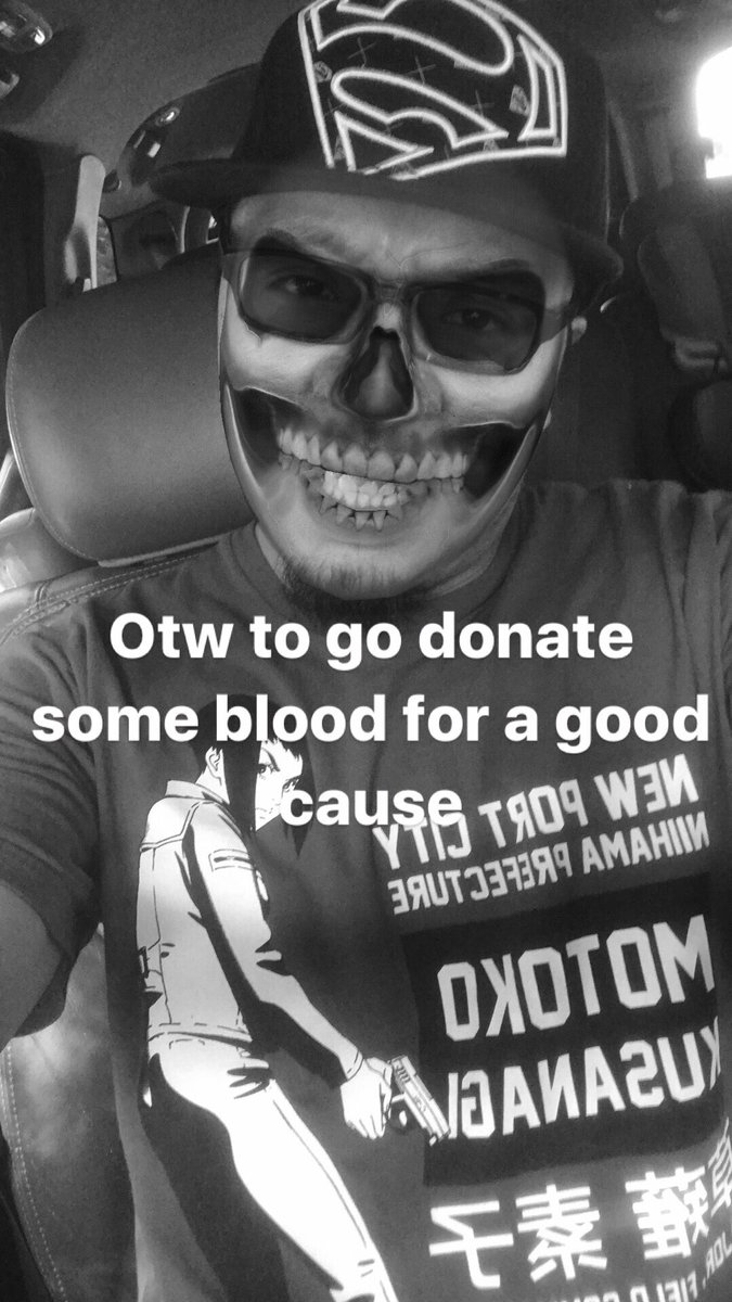 JustYa6oiSavage's tweet photo. Otw for a good cause also we get #freemovietickets #happysaturday #supermansucks lol jk but #batmanforlife https://t.co/KpunhTvDvb