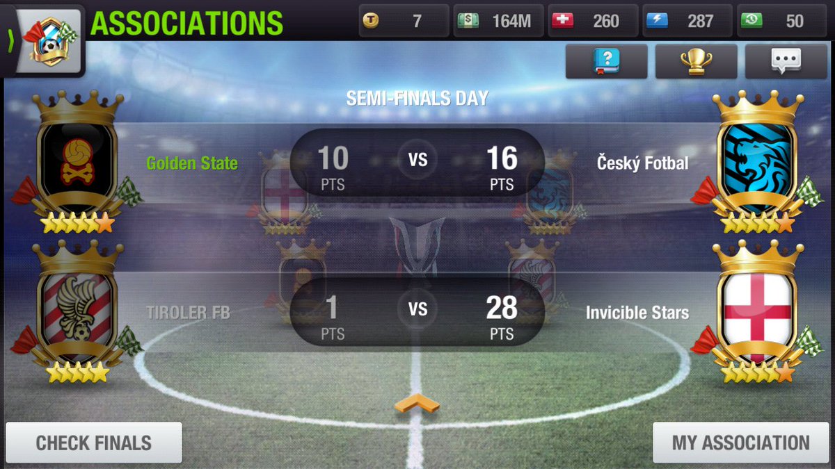 GoldenStateTE's tweet photo. 10:16 We lost it 👎😓
Next game vs Tiroler FB
#TopEleven #Goldenstate https://t.co/TUiJMofcfl