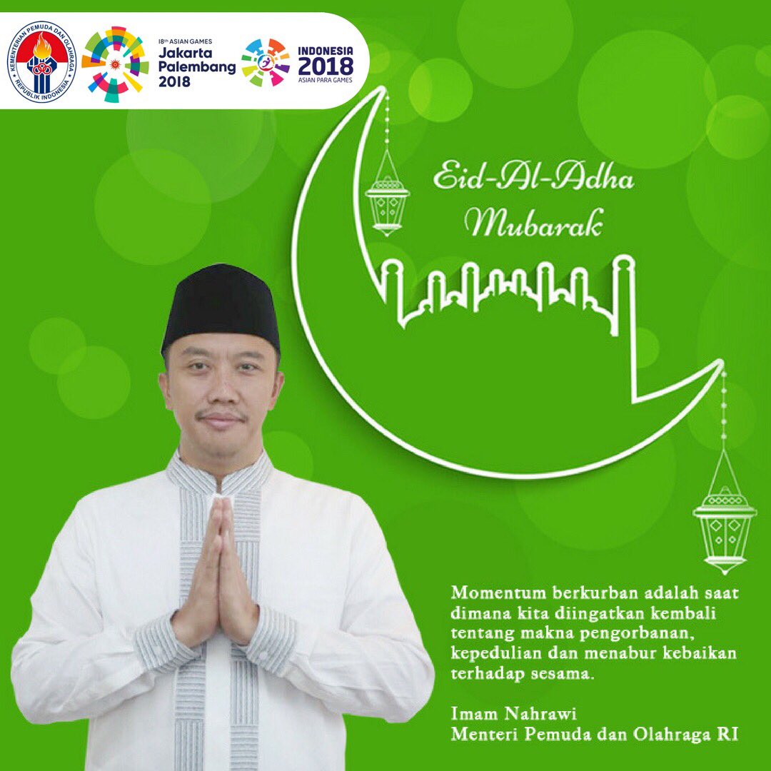 Momentum berkurban adalah saat dimana kita diingatkan kembali ttg makna kepedulian dan menabur kebaikan terhadap sesama.-IN