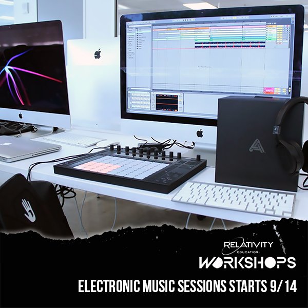 StudioInstitute's tweet image. ♫ 12wk #ElectronicMusic evening #RelWorkshops starts 9/14 🎹  Experience @SubPac/@Audeze Immersion lab Register: bit.ly/2woRd0o #EMS