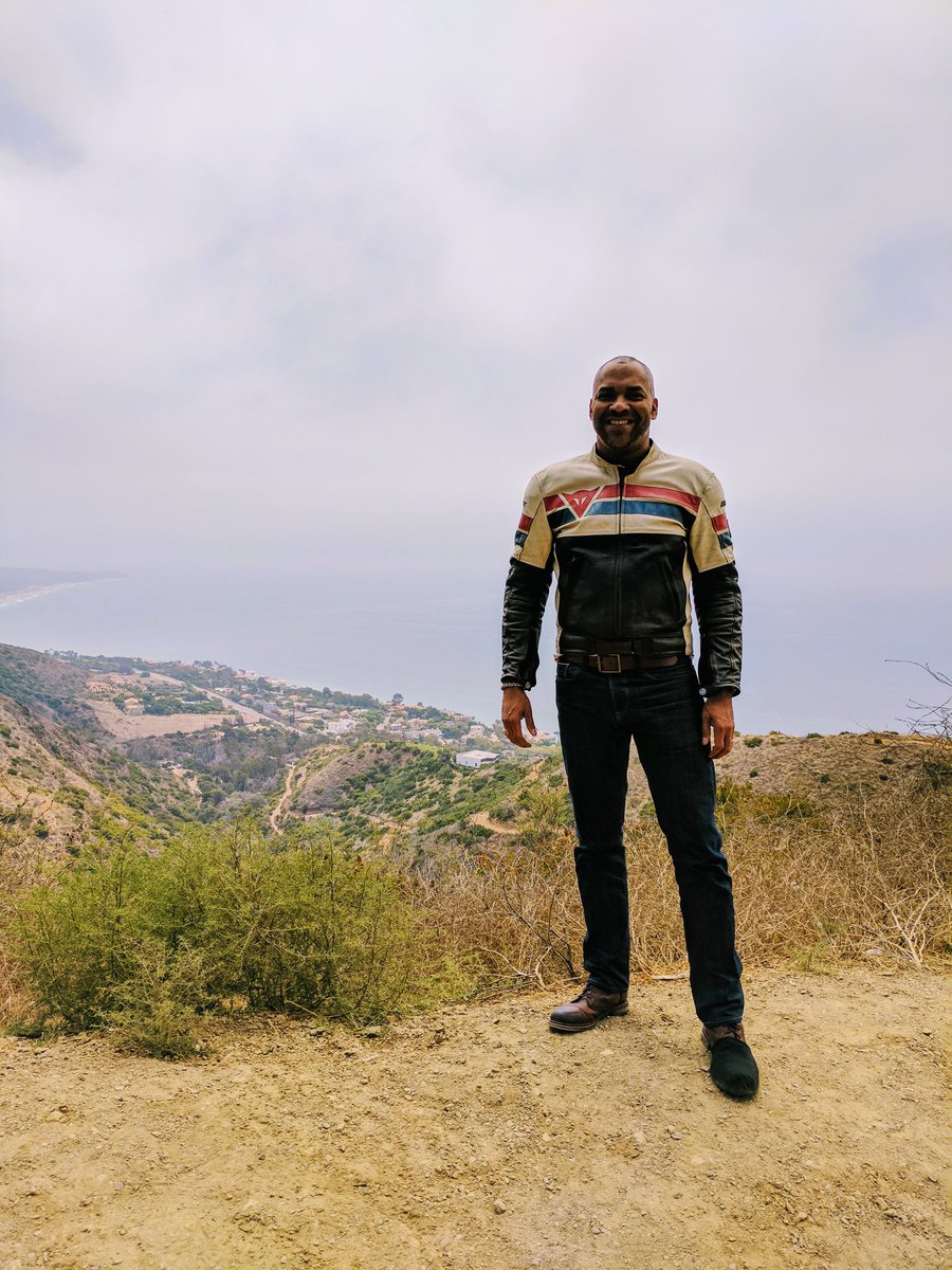 Riding in Malibu Canyon