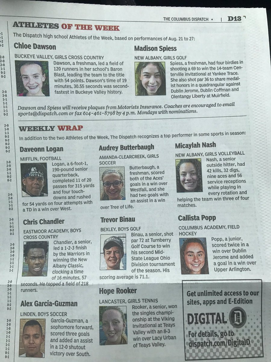 Linden Athletics tweet media