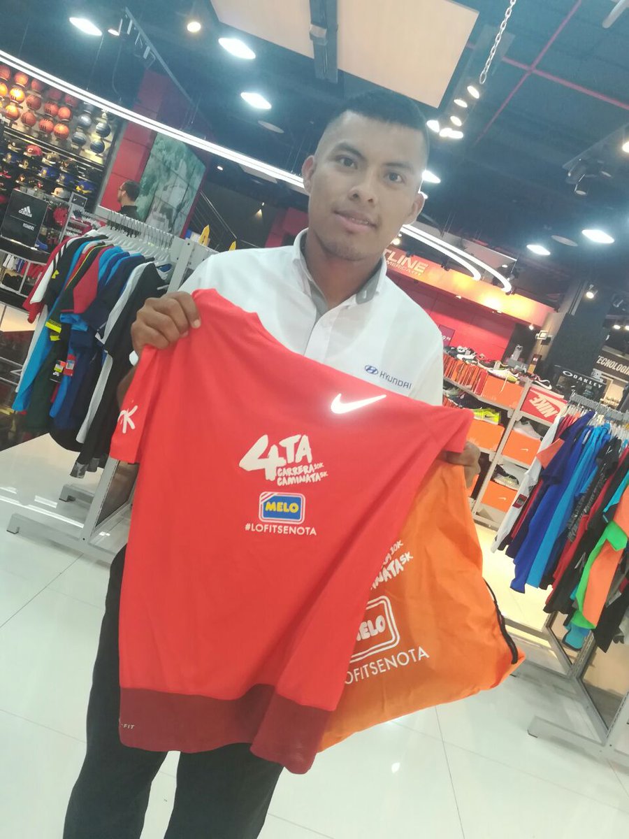 Fesokingbu's tweet photo. Nuestro compañero Felipe Serrano al #CorrerPorUnaBuenaCausa en la 4ta. carrera caminata del #GrupoMelo. Éxito y bendiciones! #LoFitSeNota https://t.co/CeKAbei5oq