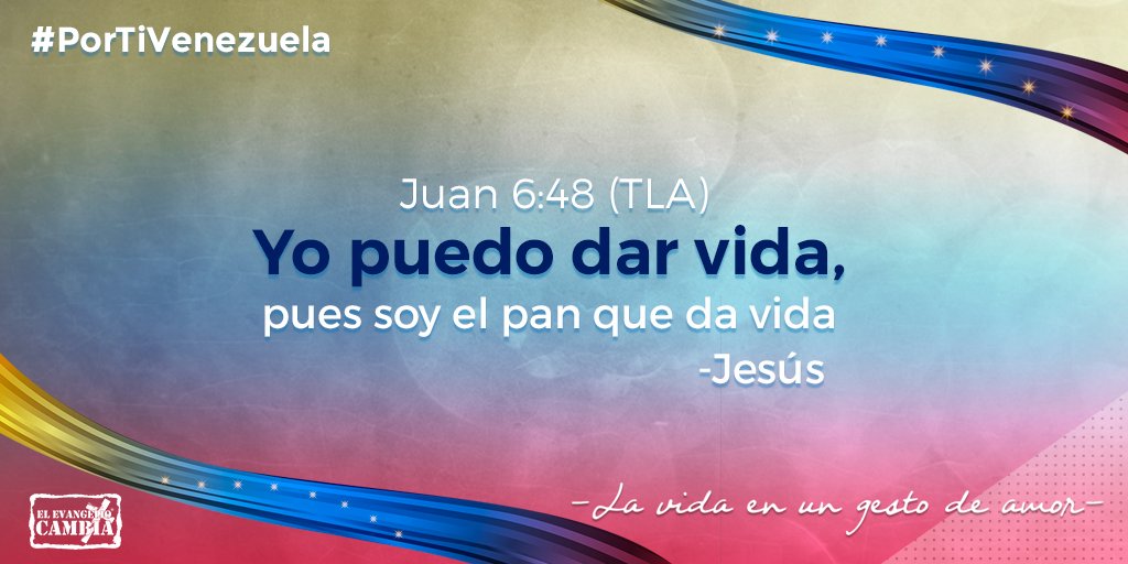 ElEvangelioC's tweet photo. Acercarnos a Jesús nos da la seguridad que ante cualquier dificultad, Él nos sustenta. Jesús tiene todo su cuidado #PorTiVenezuela https://t.co/IiM3sgEXhL