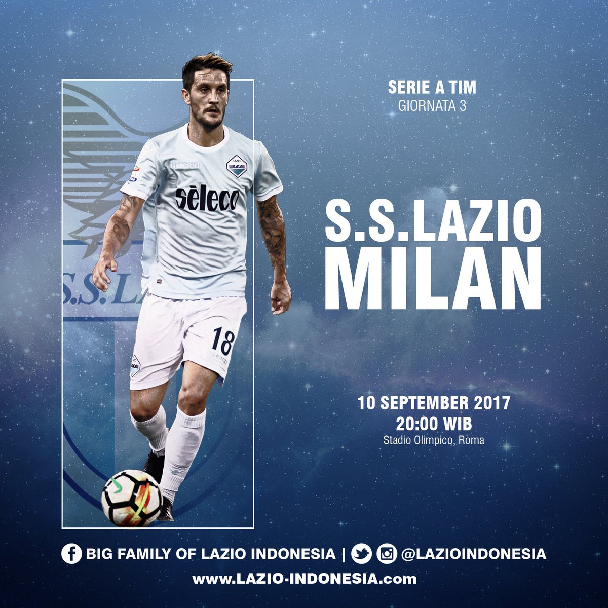 ALFA_desain's tweet photo. S.S.LAZIO Serie A TIM Sept. Match 2017 #AlfaDesign https://t.co/ANfuNKEWF9