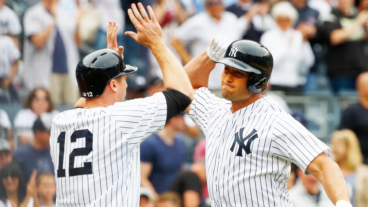 Yankees's tweet photo. #StartSpreadingTheNews, Round 3 goes our way!
Final: Yankees 5, The Team Tanaka Dominated 1. https://t.co/DvKC4T8MvX