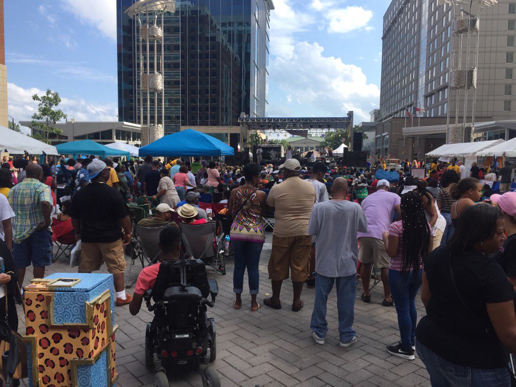 .<a href="/wral/">WRAL NEWS in NC</a> proud sponsor of African American Cultural Festival 2017! Crucial Fiya is about to rock the stage! #AACF2017