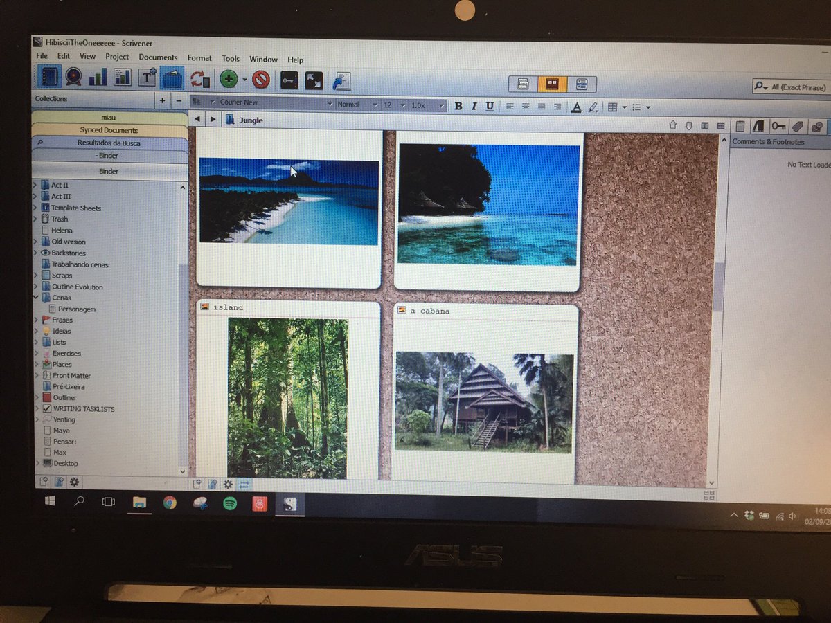 Martimosphere's tweet photo. Day 2: Favourite writing tool(s): #Scrivener and also my #writing binder and black #staedlter pens. #writerswhobookstagramsept #amwriting https://t.co/81Jn2jxPKo