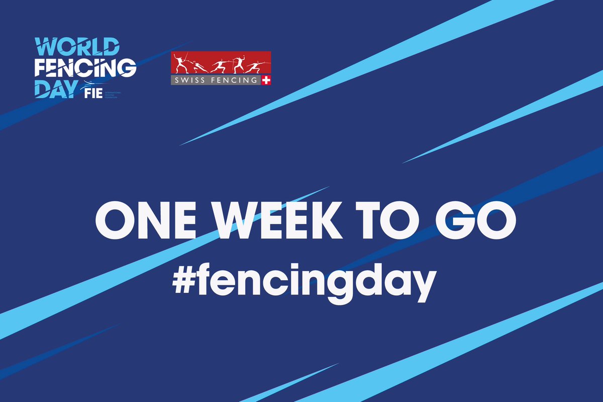 SwissFencing's tweet photo. ONE WEEK TO GO! 🎉🤺 #swissfencingsupportshonduras #AllForFencing #solidarity @FIE_fencing https://t.co/V7QZRigvTk