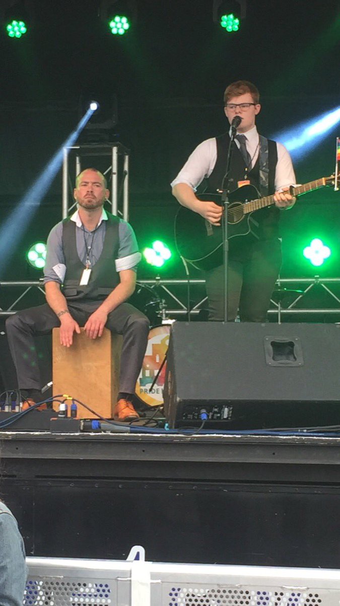 NICAFC16's tweet photo. Amazing day at @prideinnewry. Thanks to everyone who showed us support. @jordyokeefe @owenmccreesh &amp; Tyler you guys where amazing!! https://t.co/jhWTI9yGf4