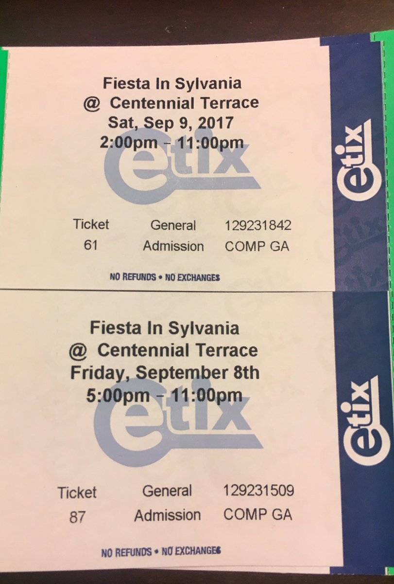 ServSylv_SAFS's tweet photo. Go to Etix and buy tickets now for Fiesta in Sylvania https://t.co/ZF1TPdRBGk
