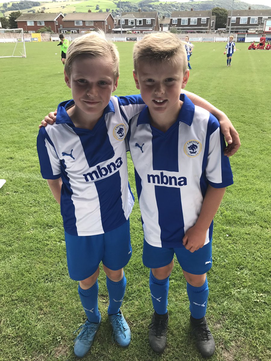 vickyh75's tweet photo. @CFCYouthAcademy @ChesterFC @CatrinFarr  Great win this morning for the U10's. Love watching these boys play https://t.co/vZJwvzmsZJ