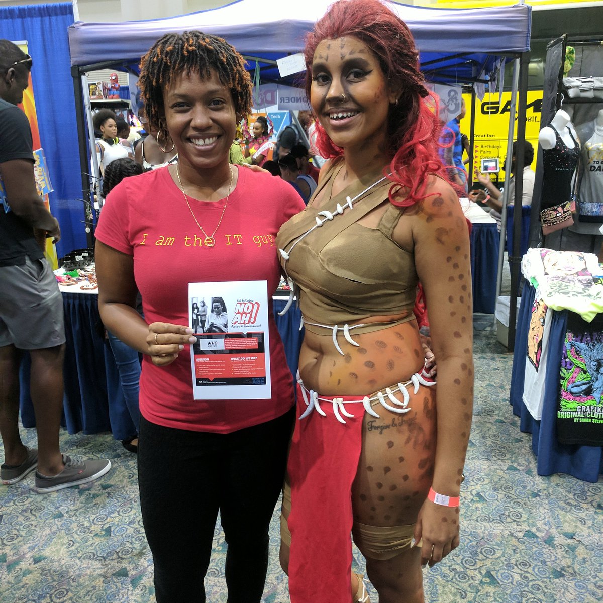 BarbadosNoah's tweet photo. Our favorite cosplay so far https://t.co/7yOHkaT0bF