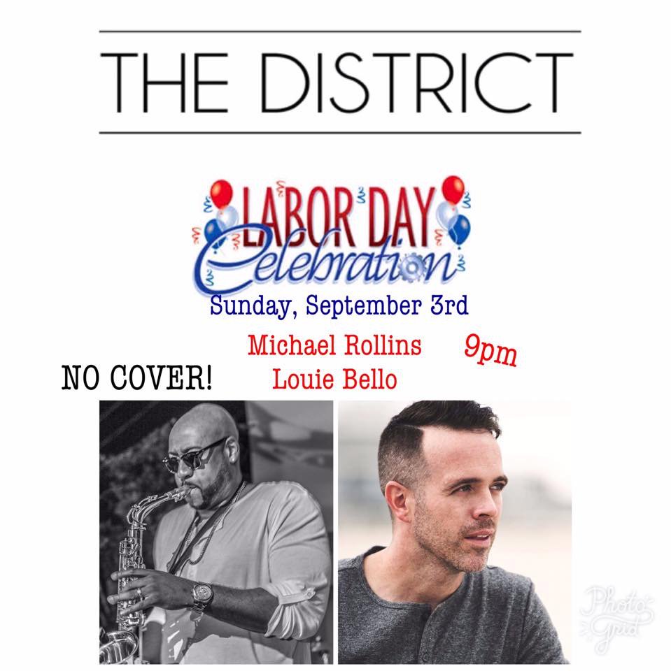 TheDistrictRI's tweet photo. Get the most out of your long weekend! Join us tomorro night for our Labor Day Celebration!
•
•
#LDW #providenceri #golocalprov #music #fun https://t.co/untv4Bz8Cc