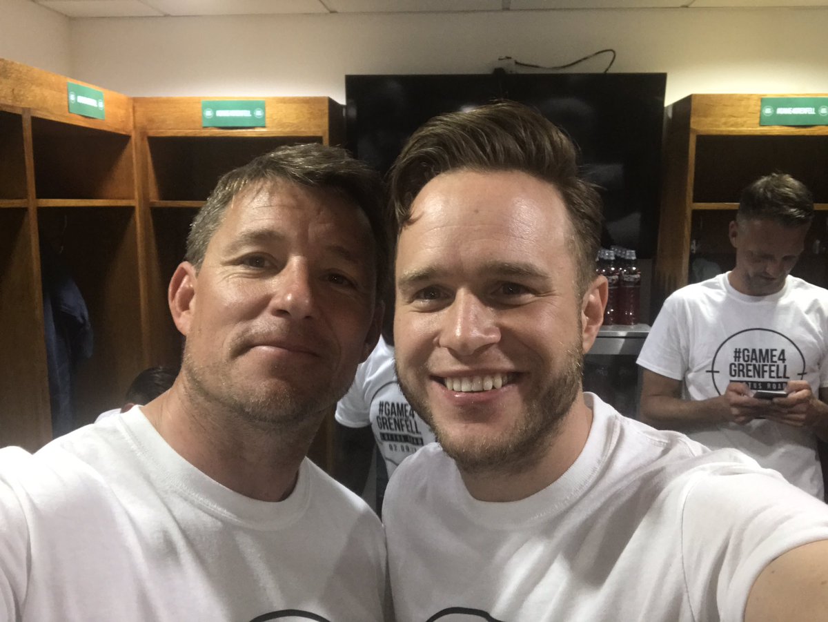 benshephard's tweet photo. What an incredible day #Game4Grenfell it was a very special occasion and a privilege to be part of. Thanks for all the messages + support https://t.co/0rTsuDfDbg