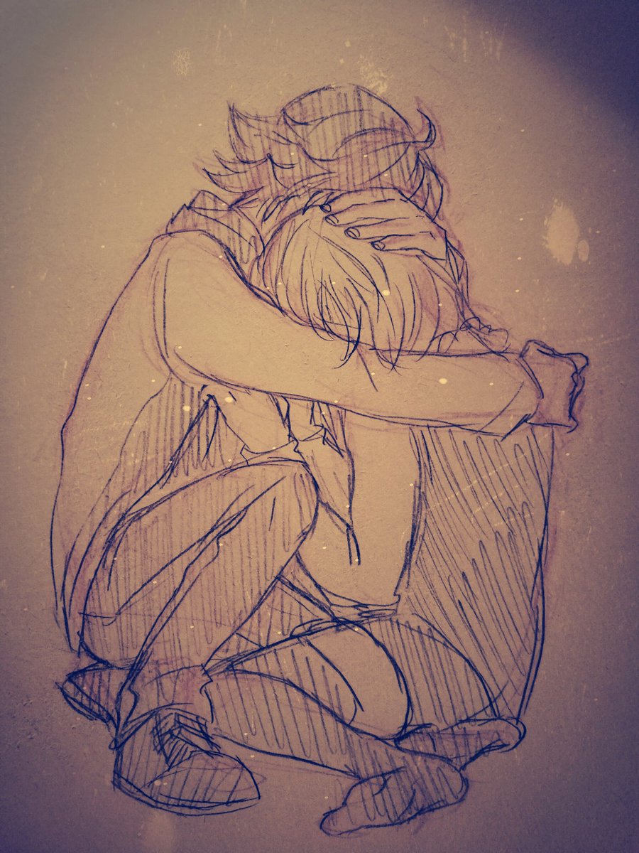 and he'd never let go of him ever again