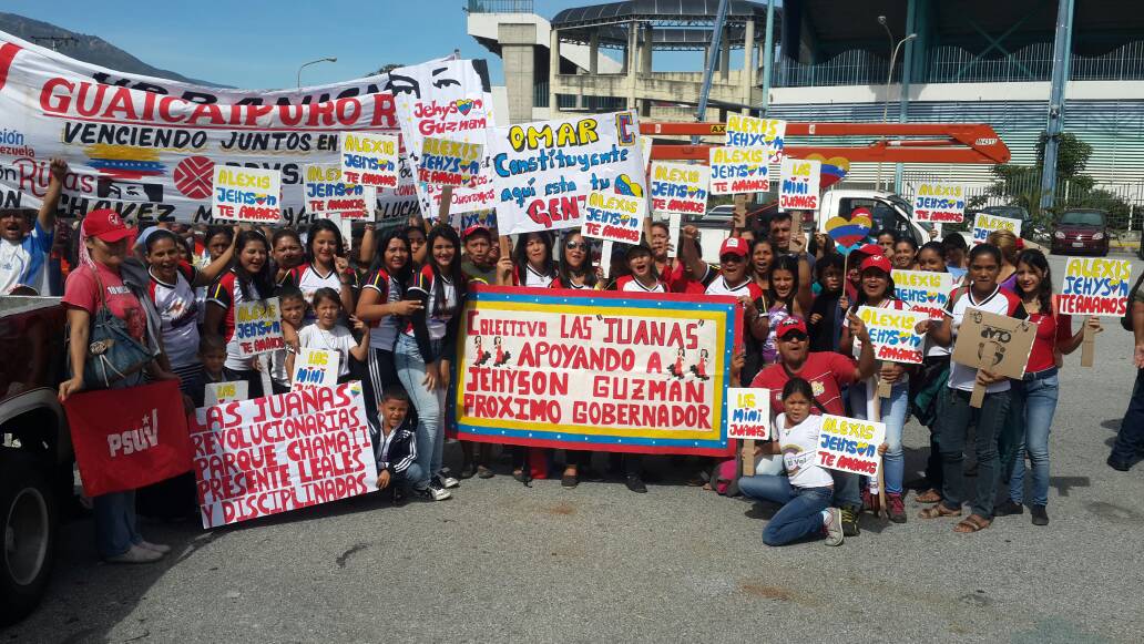 PSUV_ELVIGIA's tweet photo. @NicolasMaduro @dcabellor Militancia Revolucionaria Vigiense respalda candidatura de @JEHYSONGUZMAN a la Gobernación de Mérida @GobAlexisR https://t.co/Ni1nWHLkoT
