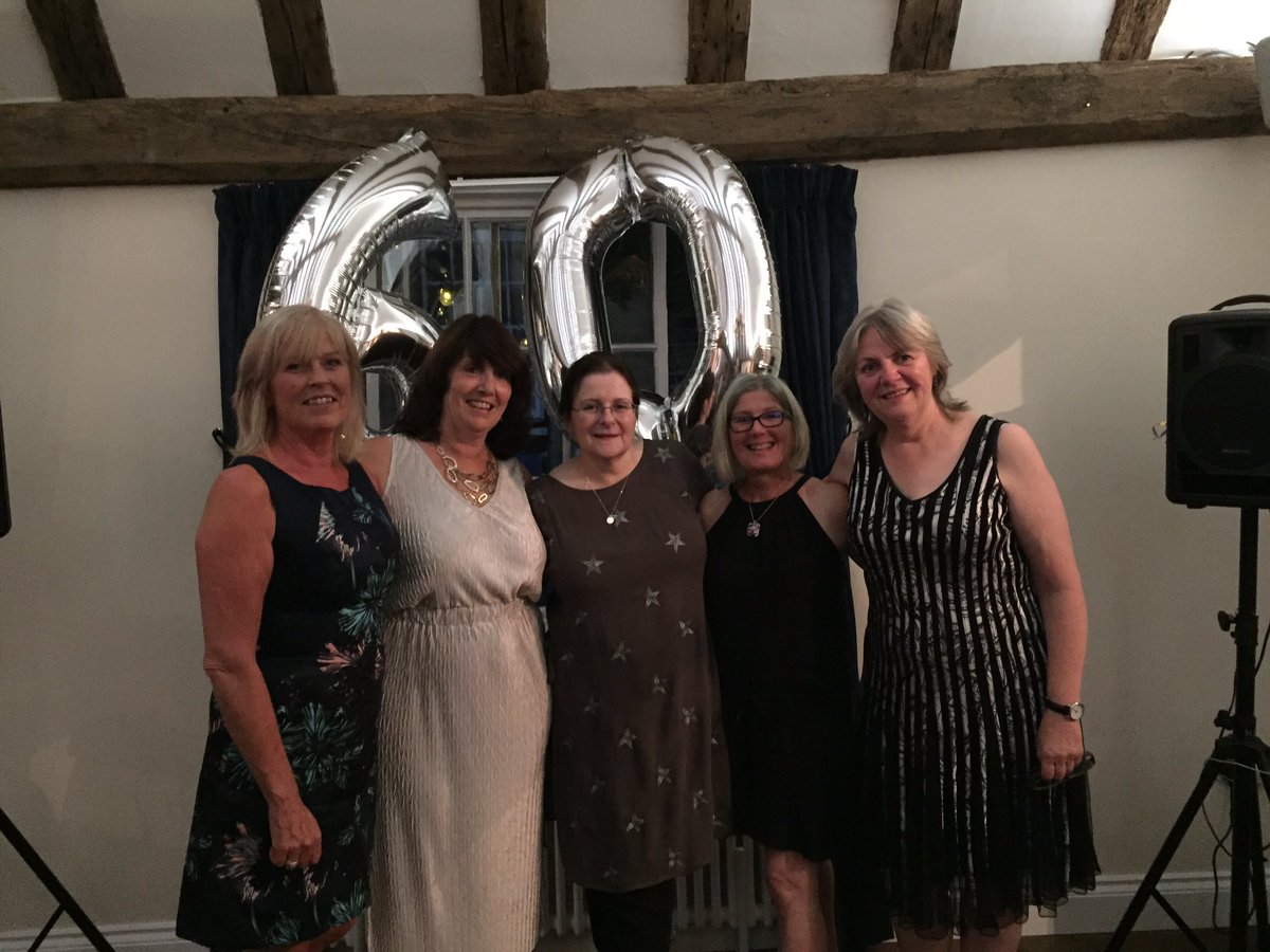 JudyCSaunders's tweet photo. Celebrating again with old school mates again #Being60 https://t.co/RjZ49s3j0i